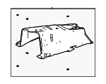 5856360110 - Exhaust: Center Shield for Toyota Image