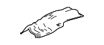5832260030 - Exhaust: Rear Shield for Toyota Image
