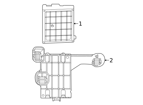 Electrical Components for 2026 Volvo EC40 #22