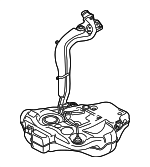 5C0201055P - Fuel System: Fuel Tank for Volkswagen Image