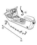 68142756AD - Electrical: Console Wiring for Dodge: Dart Image