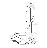 51619VC0209P - Body: Tie Plate for Subaru: WRX Image