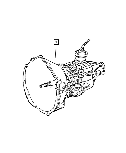 Transmission Assembly for 2002 Dodge Dakota #0