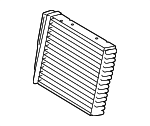 5C0819031 - HVAC: Heater Core for Volkswagen Image