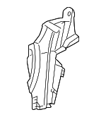 1K1819349G - HVAC: Cover for Volkswagen Image