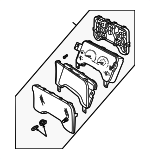 56009170AF - Body: Cluster Assembly for Mopar Image