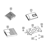 68547712AC - Electrical: Amplifier for Mopar Image