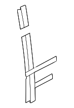 51355A2FC73 - : Guide Channel for BMW: X2 Image