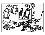 42730163 - Body: Seat Assembly for GM Image