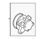 561005J0315 - : Power Steering Pump for Honda: Crosstour Image