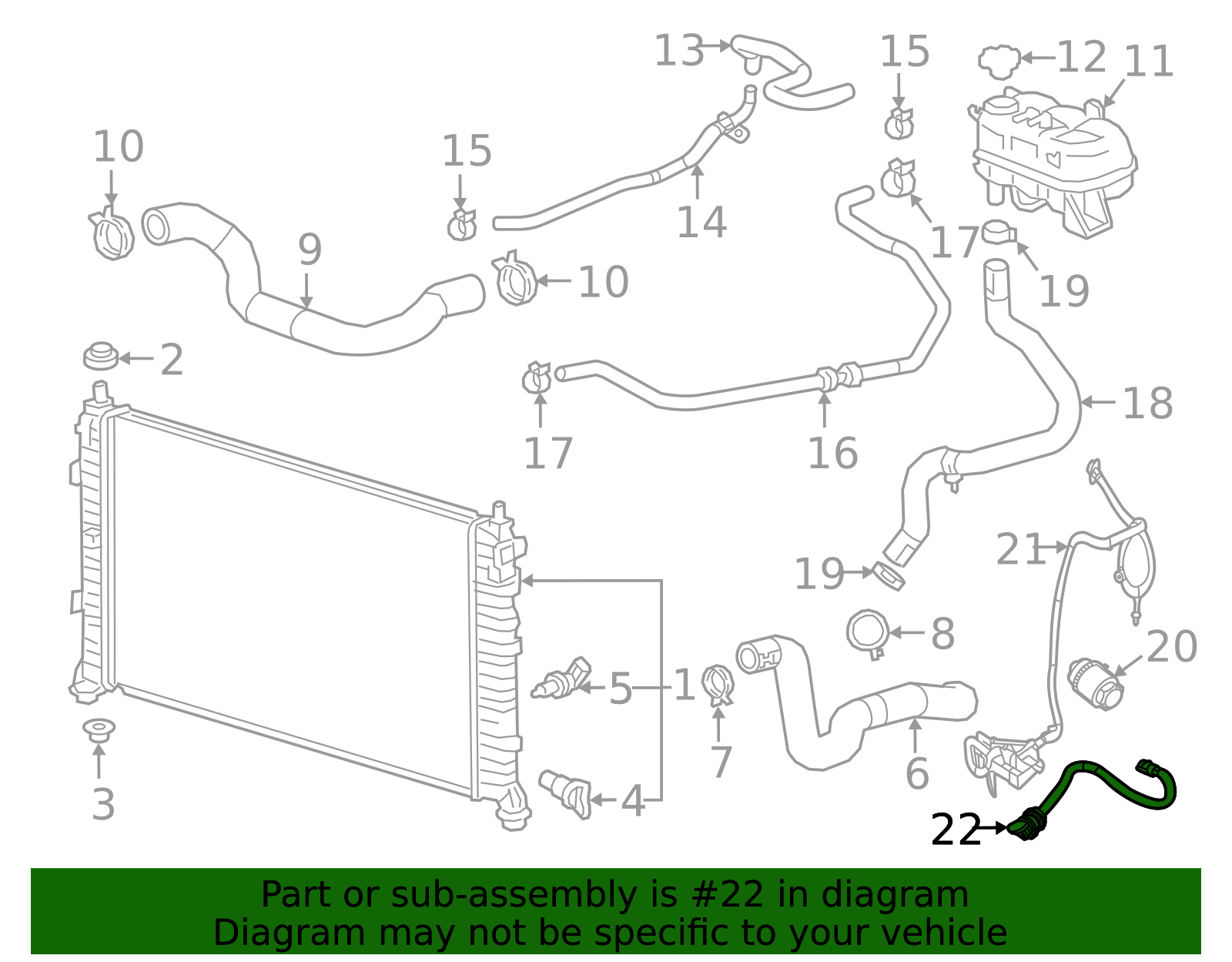 maページ 2019-2025 Chevrolet Engine Coolant Heater Extension Cable