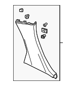 2013-2024 Porsche - Pillar Trim