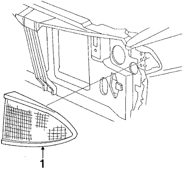 4399612 - Electrical: Side Marker Lamp for Mopar Image