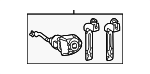 69052AK010 - Body: Cylinder &amp; Keys for Toyota Image