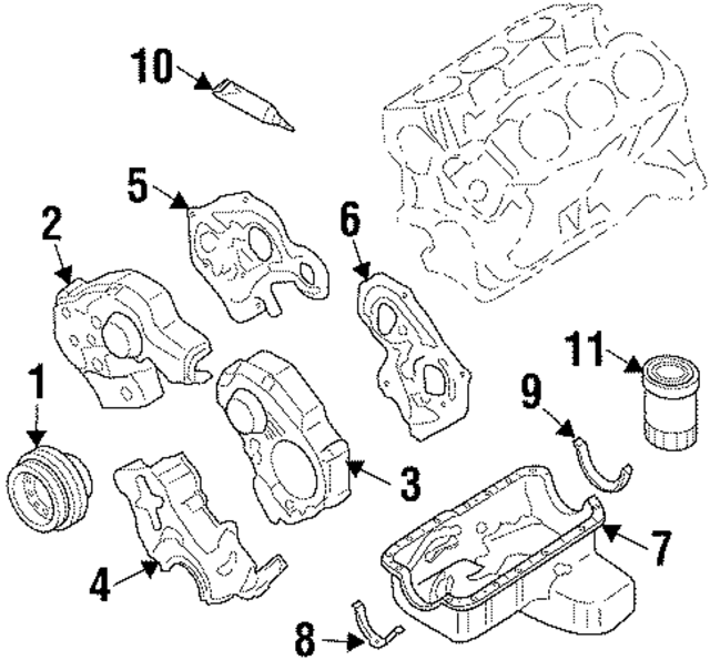1230330P60 - Engine: Crankshaft Pulley for Nissan: 300ZX Image