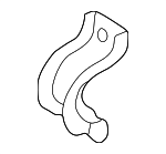 1J0411336D - Suspension: Stabilizer Bar Bracket for Volkswagen: Beetle, Golf, Jetta Image