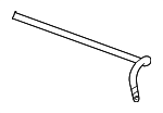 1J0411305E - Suspension: Stabilizer Bar for Volkswagen: Beetle, Golf, Jetta Image