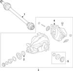 90118WA520 - : Output Shaft Seal for Toyota Image