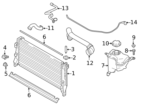 Cooling Fan for 2024 Mini Cooper Countryman #0
