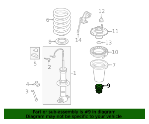 2011-2020 GM Suspension Strut Bumper 84157475 GM | GMPartsDirect.com