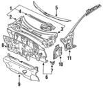 MB637412 - : Dash Panel              for Mitsubishi: 3000GT Image