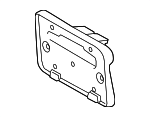 2011-2013 Toyota Highlander - License Plate Bracket