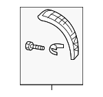 7407A122BA - : Lower Molding for Mitsubishi: Lancer Image