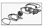 87610GGAD0 - Body: Mirror Assembly for Kia Image