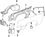 1618344 - : Filler Bracket for GM Image