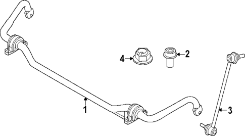 Stabilizer Bar & Components for 2020 BMW X3 #1