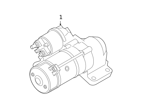 Starter & Related Components for 2008 Volvo XC90 #0