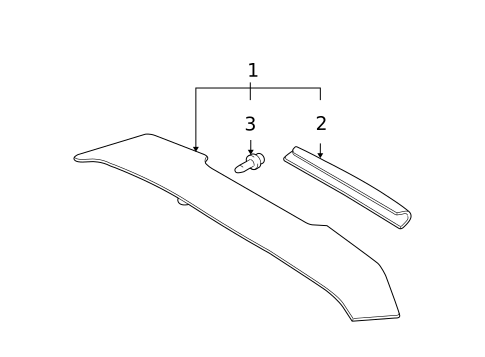 Spoiler for 2011 Hyundai Accent #0
