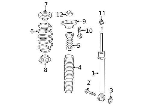 Shocks & Components for 2020 Honda CR-V #0