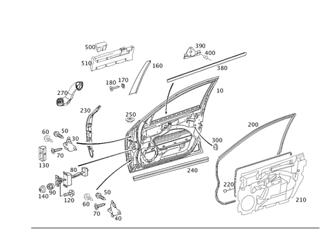 Front Doors for 2003 Mercedes-Benz E320 #0