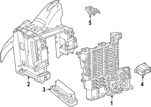 Fuse & Relay for 2025 Audi RS3 #1