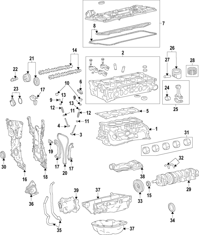 11791F0040 - Engine: Thrust Bearing for Toyota Image