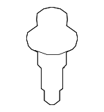 891110637 - Body: Washer Reservoir Retainer for INFINITI: FX35, FX37, FX45, FX50, G20, G25, G35, G37, I30, I35, J30, M35, M35h, M37, M45, M56, Q40, Q45, Q50, Q60, Q70, Q70L, QX30, QX4, QX50, QX55, QX56, QX60, QX70, QX80 Image