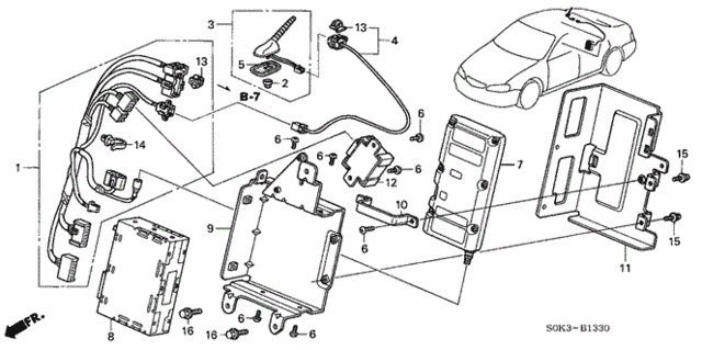 On-Star Unit for 2003 Acura TL #0