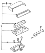 84701AA000EM - : Stop Lamp Assembly for Subaru Image