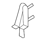 65128398541 - Body: Box Bracket for BMW: Z3 Image