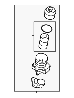 6M115401L - Engine: Oil Filter Housing for Audi: A6 allroad, A6 Quattro, A7 Sportback, A8 Quattro, Q7, Q8, RS Q8, RS5, RS5 Sportback, RS6 Avant, RS7 Sportback, S4, S5, S5 Sportback, S6, S7 Sportback, S8, SQ5, SQ5 Sportback, SQ7, SQ8 Image