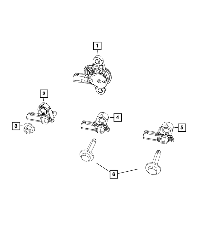 6505190AA - Electrical: Hex Nut And Washer for Mopar Image