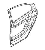 32291067 - Body: Door Shell for Volvo: V60, V60 Cross Country Image