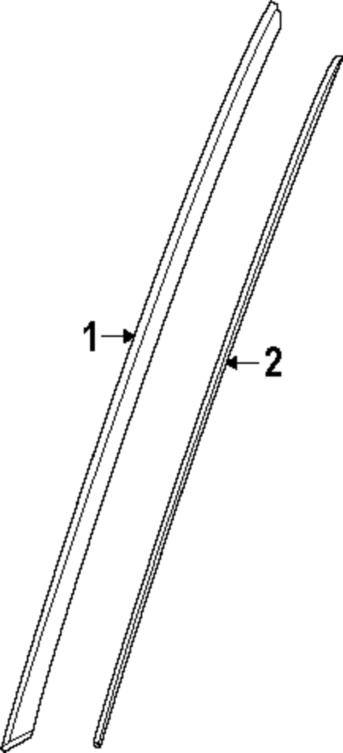 Reveal Moldings for 2025 Porsche Macan #0