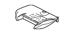 52108214937 - Body: Seat Cushion Pad for BMW: 323i, 325i, 325xi, 328i, 330i, 330xi Image
