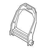 52109806631 - : Seat Back Frame for Mini: Cooper Countryman Image