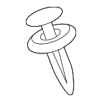 11589293 - Cooling System: Inlet Duct Retainer for GM Image