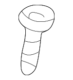 9XG032684K - Body: Handle Bezel Retainer Screw for Mazda: Tribute Image