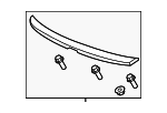71700SVAA00ZH - : Spoiler for Honda: Civic Image