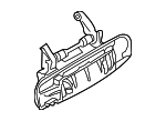 8E1837207 - Body: Handle, Outside for Audi: A3, A3 Quattro, A4, A4 Quattro, RS4, S4 Image